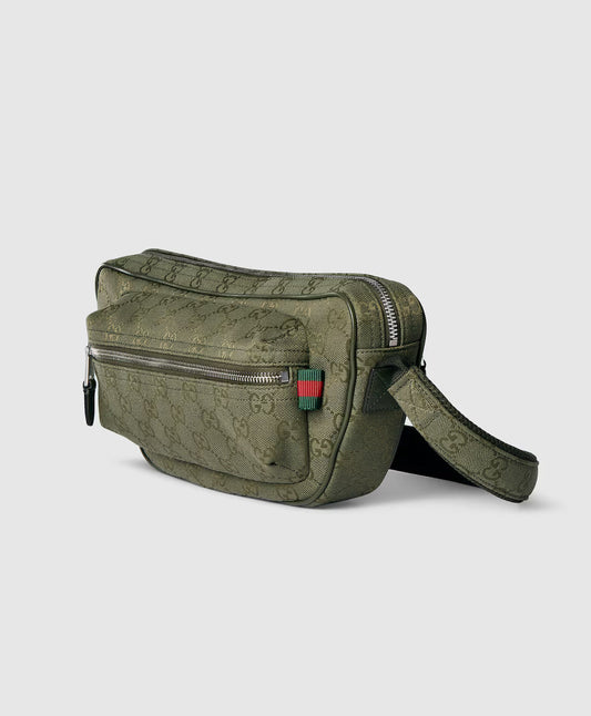 Sac à bandoulière en toile GG grand format II