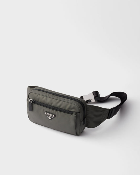 Sac banane en Re-Nylon et cuir Saffiano III